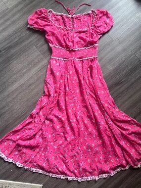 knee length dresses for ladies Women's Betsey's Art Dress in Rainbow | Size Small main image 1